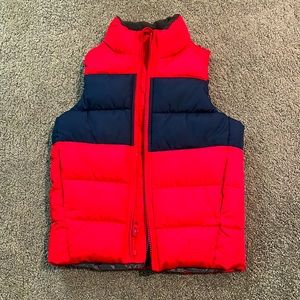 Never Used Puffy Gap Red and Blue Vest